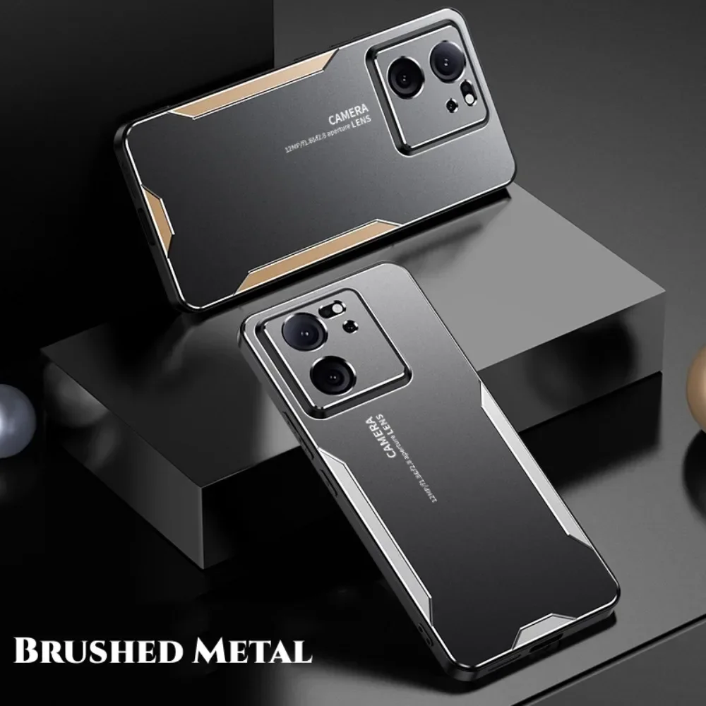 Алюминиевый чехол для Xiaomi 13T 14 13 12T 11T 12X 12 Mi 11 Lite 5G NE 10T 9T Poco F6 F5 F3 M5s C65 X5 M6 X6 Pro