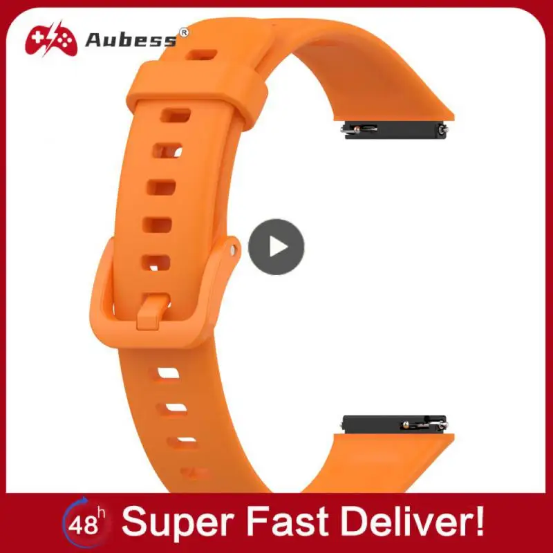

For Huawei Band 7 Correa Bracelet Sport Bracelet Strap Accessories Smart Replacement Watchband Silicone Watchband Silicone Strap
