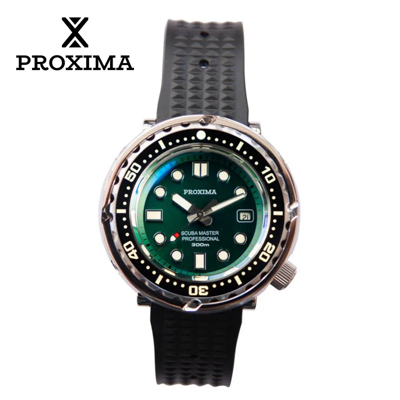 

Proxima PX1682 Tuna Luxury Men's Watch Super Luminous BGW9 Automatic Mechanical Watches NH35 Diving Wristwatch 300M AAA Clock