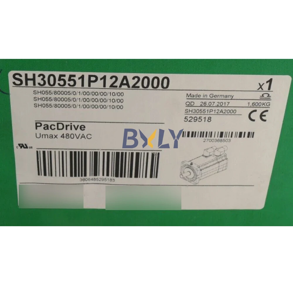 Новый Серводвигатель SH30551P12A2000 Pacdrive Umax 480VAC SH3055
