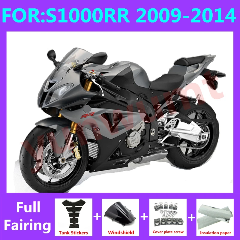 

Новый комплект обтекателей для мотоцикла ABS подходит для S1000RR 09 10 11 2009 2010 S 1000 RR S1000 RR 2011 2012 2013 2014 комплект обтекателей черный серый