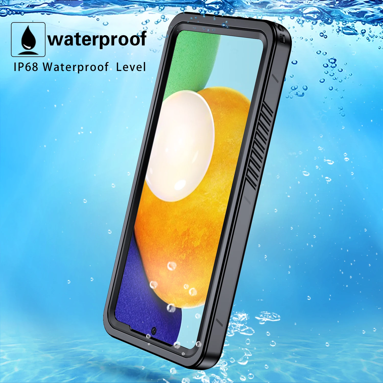 Ip68 Waterpredpepper Waterproof Case For Samsung Galaxy A72 5g 4g Shockproof Snorkelling Underwater Case Cover Built-in Screen