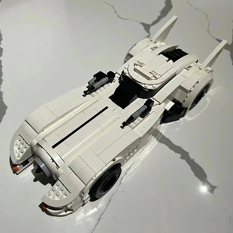 1254 шт. MOC-87660 Технический белый супер спортивный автомобиль 10 в 1 совместимый с 10295