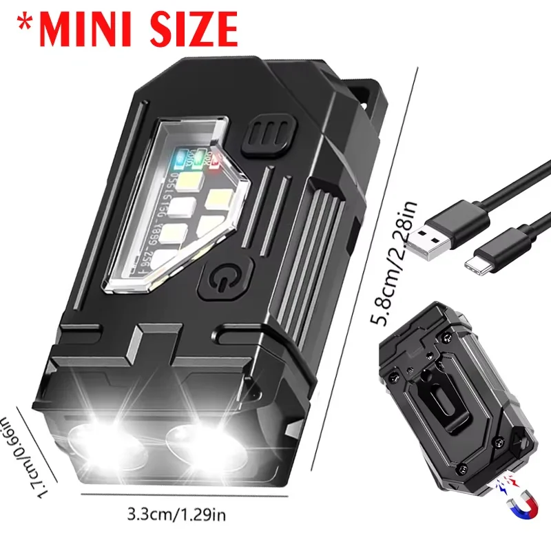 

Портативный перезаряжаемый фонарик LED 800 люмен
