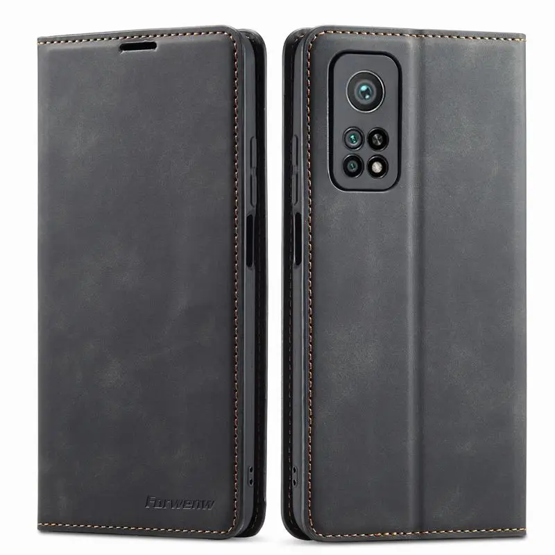 

Магнитный чехол-бумажник для Xiaomi Mi 10T Pro, чехол-книжка для Xiaomi 10T Lite 10 i 10i, кожаный роскошный чехол для телефона, чехлы