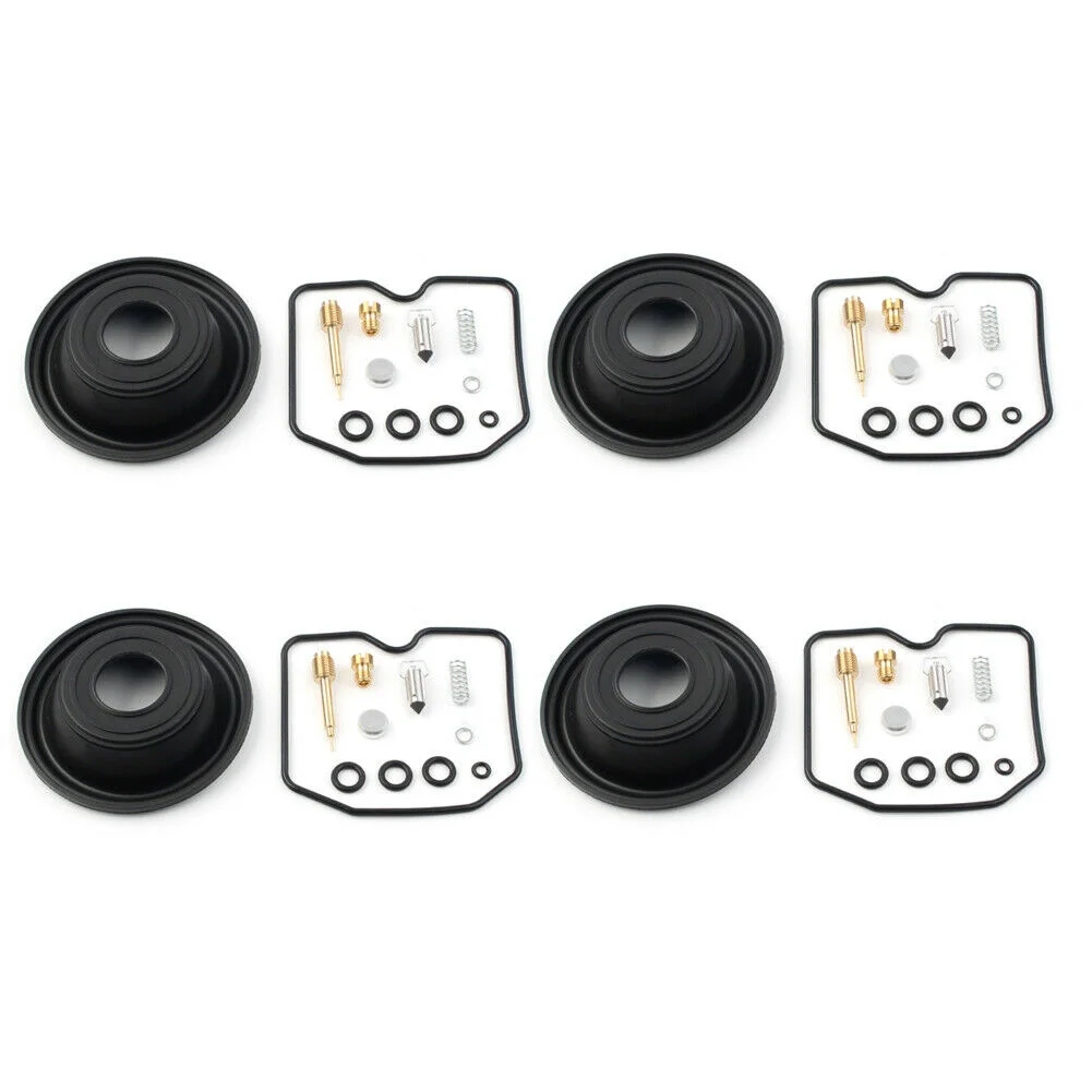 

4 Sets Car Repair Tools Carburetor Rebuild Kit Plunger Vacuum Diaphragm For Kawasaki Carb Fuel Supply System Repair Accessories