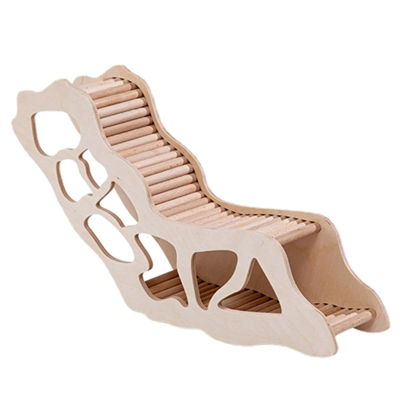 

Hamster Peep Tunnel Hamster Hideout Toy Hamster Ladder Bridge Climbing Toy