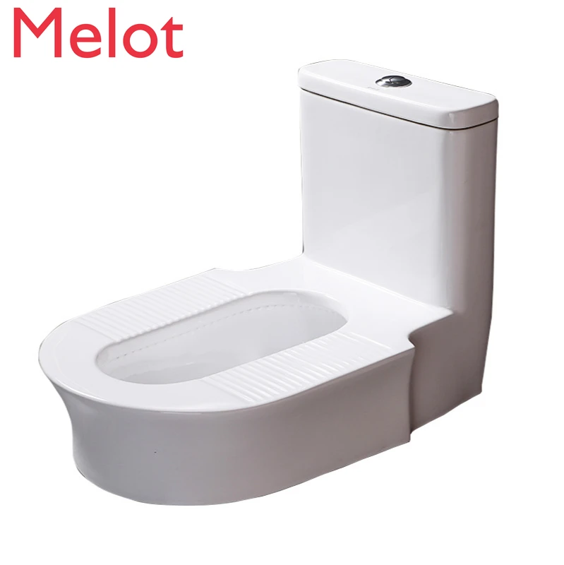 

Squat Toilets Modified Squatting Toilet Ceramic Deodorant Potty Chair Water Tank Integrated Squatting Toilet Home Squatting