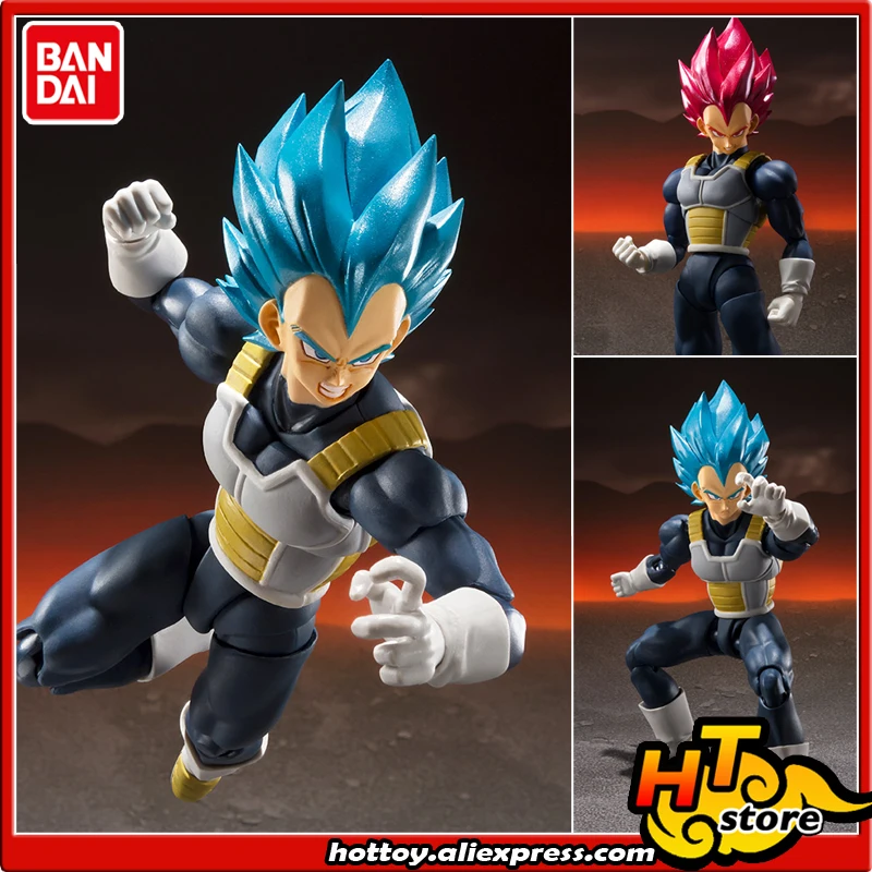 

100% оригинальная эксклюзивная фигурка BANDAI Spirit S.H. Фигурс SHF-супер сайян Бог SS Вега 2,0 из «дракона жемчуга Z»