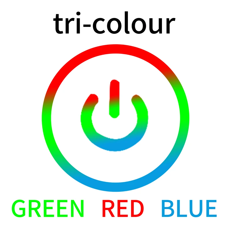 12/16/19/22/25 мм двухцветный RGB короткий ход мини водонепроницаемый металлический кнопочный переключатель мощность светодиодный светильник мгновенный 5/12/24 В 1НО