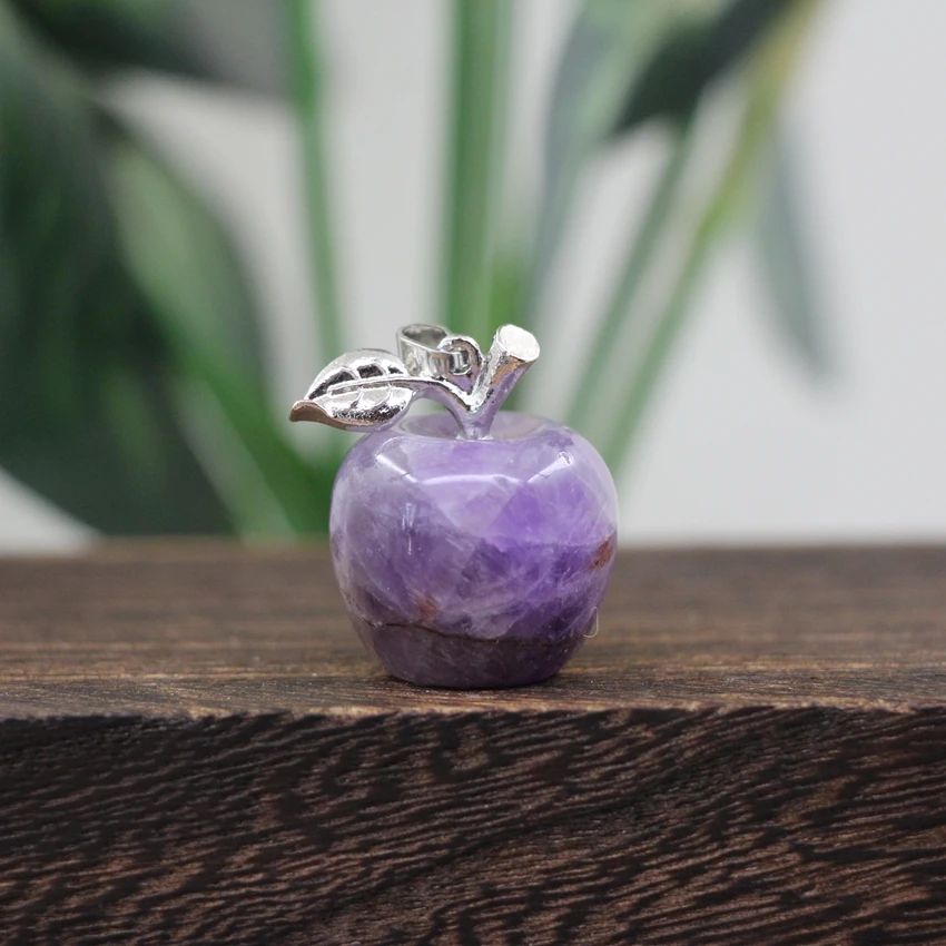 

Статуэтка из натурального камня, лечебный кристалл, розовый кварц, опал, фрукты, статуэтка с резьбой, домашний/офисный декор, подарок для нее, 20 мм