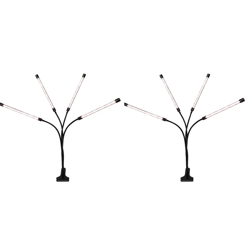 

2X USB LED Indoor Grow Light, 80W Full Spectrum Phyto Lamps Sunlight White