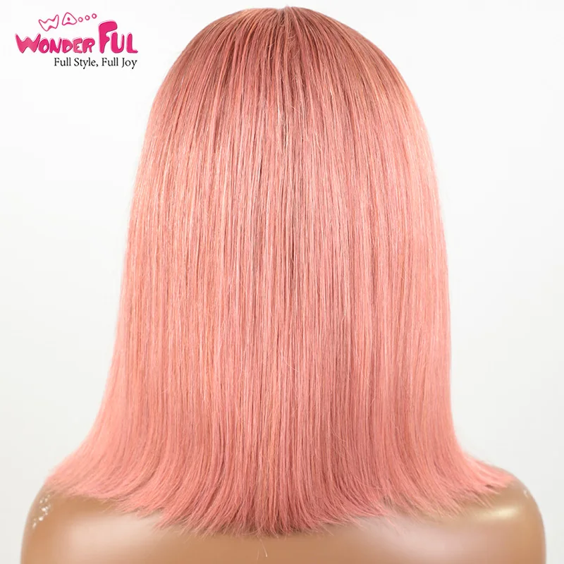 Парики прямые из натуральных волос 180% плотности для косплея