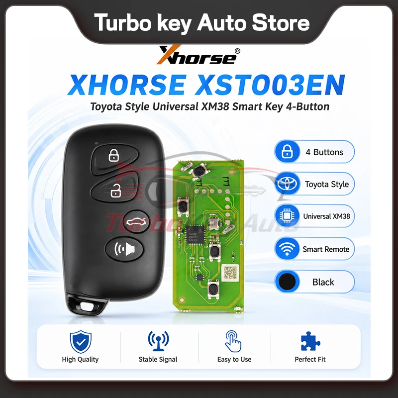 Фото Умный ключ Xhorse XSTO01EN XSTO03EN XSTO20EN XM38 4D 8A 4A All-in-One с корпусом ключа и инструментом Key Tool Max Pro VVDI2 №4