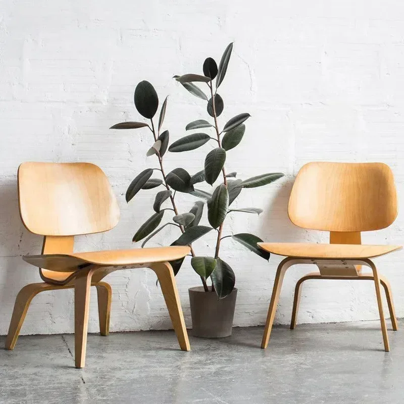 Nordic Eames табурет для щенков из цельного дерева удобная эргономичная спинка низкий