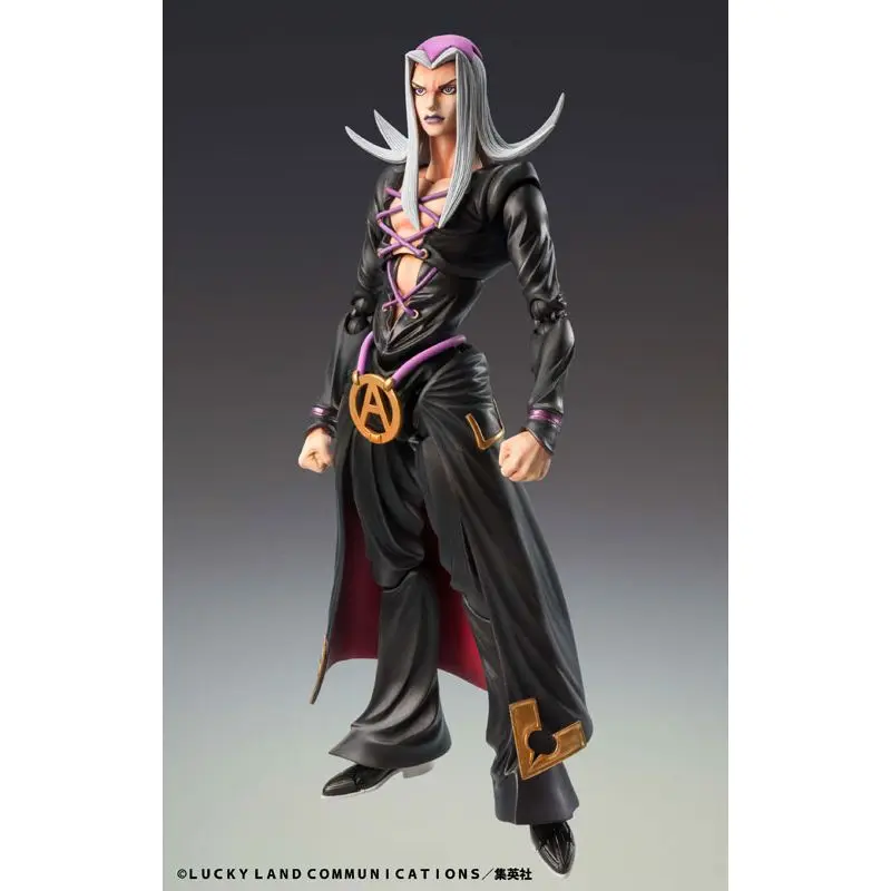 Original MEDICOS Super Action Statue JoJo's Bizarre Adventure Part.5 Leone Abbacchio Anime Collection Figures Model Toys images - 6