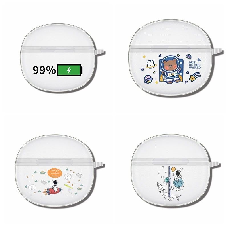 For SoundPEATS air3 case Cartoon Case High Quality Silicone 