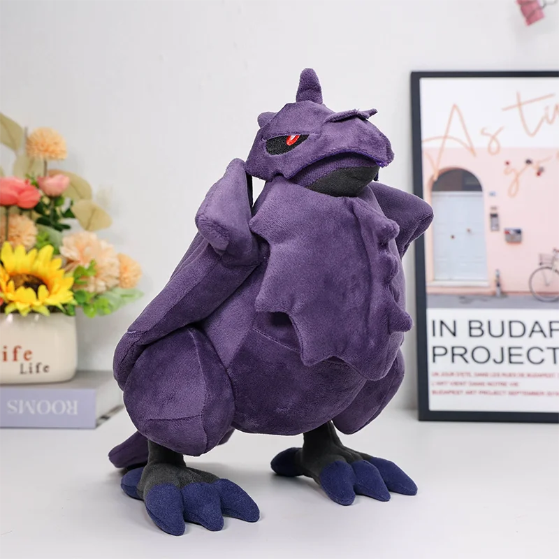 Фото 28 см плюшевая мягкая игрушка Pokemon Corviknight Corvaillus мягкая кукла в подарок №2
