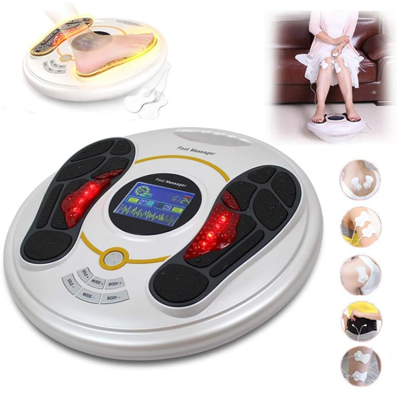 

Feet Relaxation Vibrator Infrared Heating Vibration Quantum Acupuncture Electric Foot Massager Detox Foot Spa Machine Foot Spa