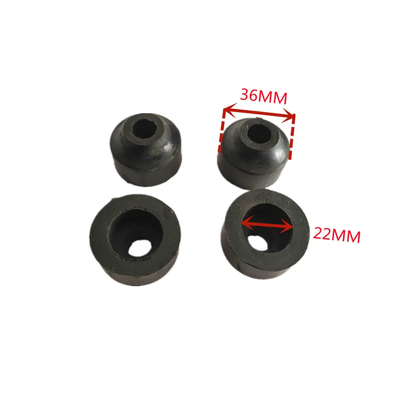 4 шт. противоударные напольные коврики для бензинового генератора ET950 650 Вт 800 JD950