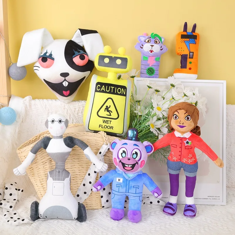 Фото Новые плюшевые игрушки FNAF с защитой от кражи, милые украшения для дома, куклы для детей, подарок на день рождения и Рождество №1