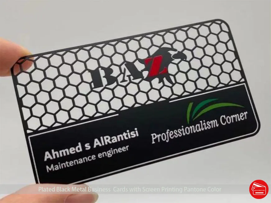 Рисунок 2 - 85*54 мм позолоченный черный цвет