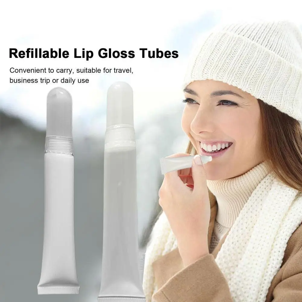 

Пустая подбутылочка 10 мл, прозрачная трубка для Хранения Крема для глаз, шланг для кожи, косметический инструмент, мягкая трубка для крема, контейнер для ухода, отжим Y0O4