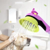 pet rain shower dog bath brush pet bather cat and dog soft massage shower head bath gloves brush hair beauty cleaning supplies