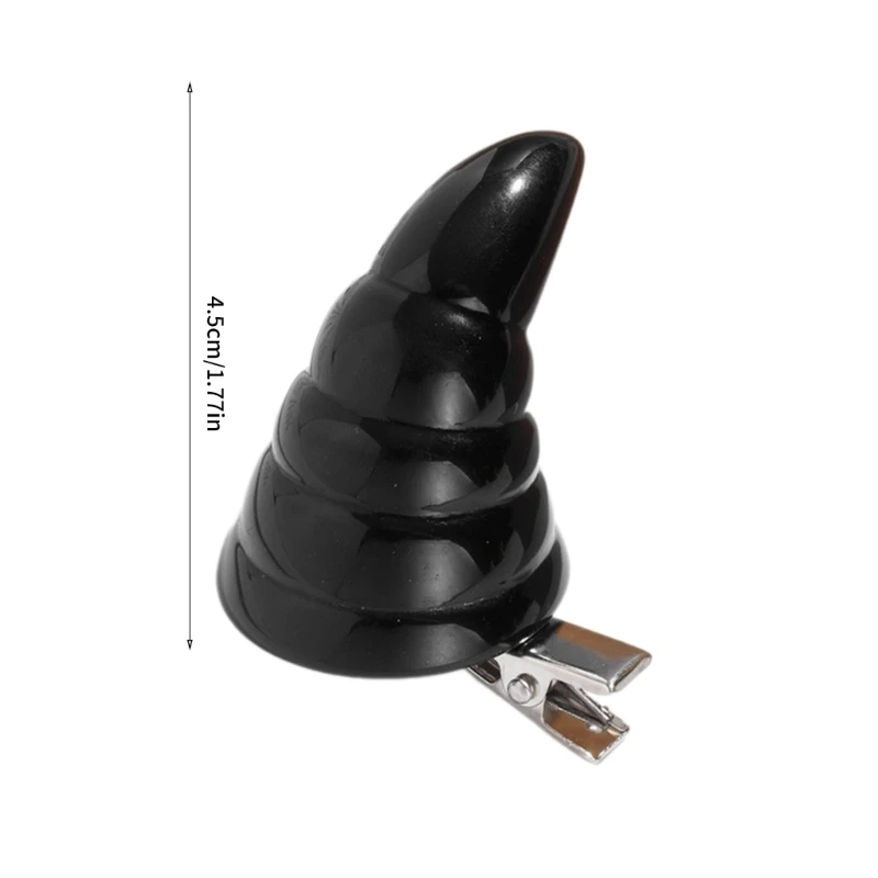 Хэллоуин Носорог Дьявол Рог Заколка Для Волос Вечерние Головные Уборы