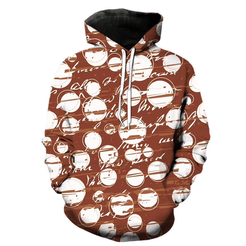 

Толстовка с капюшоном для мужчин и женщин, Модный свитшот с абстрактным геометрическим принтом, Худи оверсайз в стиле хип-хоп, пуловер с 3D принтом, Осень-зима