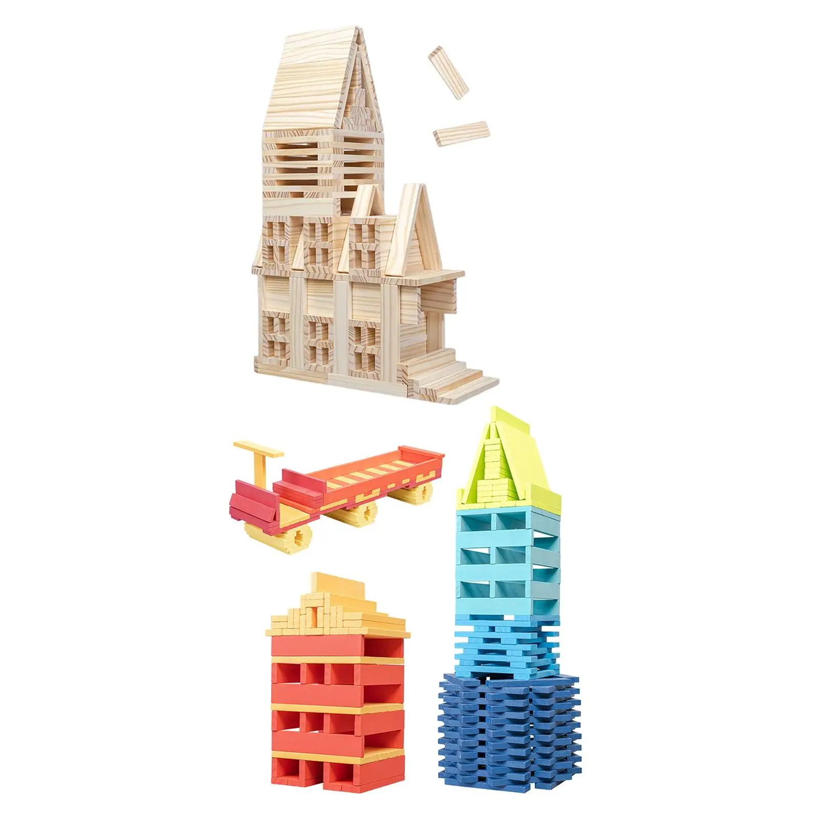 

100 шт., Детский конструктор для раннего развития