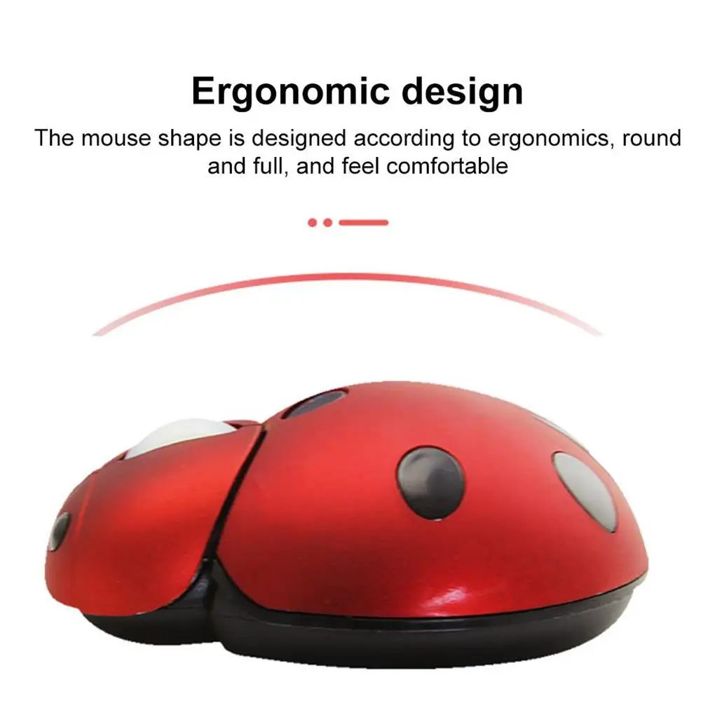 

Mini Wireless Mouse Insect Shaped 2 4G Computer Mice Input Device