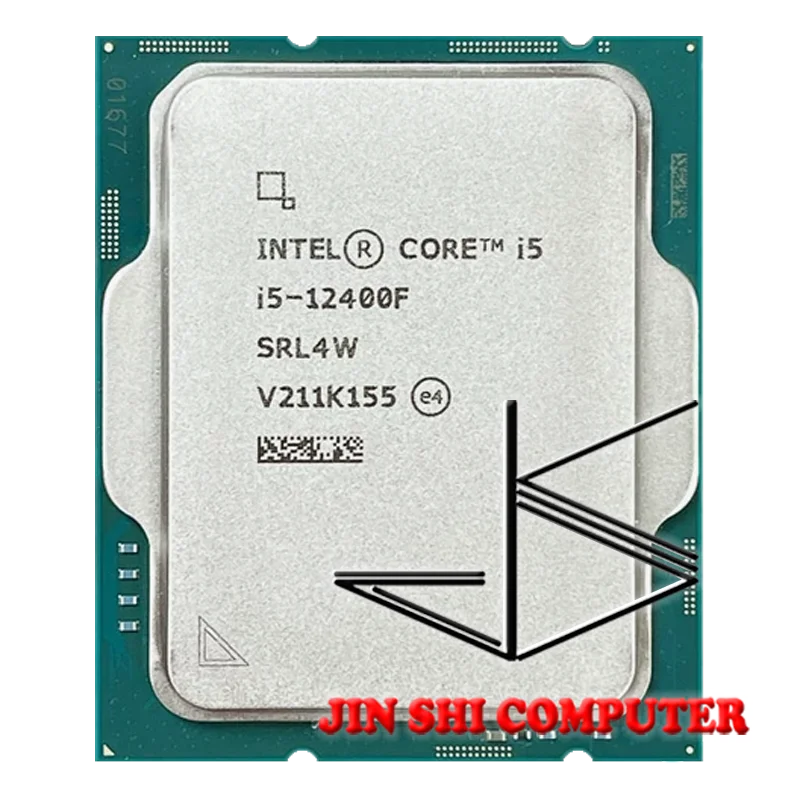 Новый процессор Intel Core i5-12400F i5 12400F 2 5 ГГц 6-ядерный 12-поточный 10 нм L3 = 18M 65 Вт LGA 1700 -