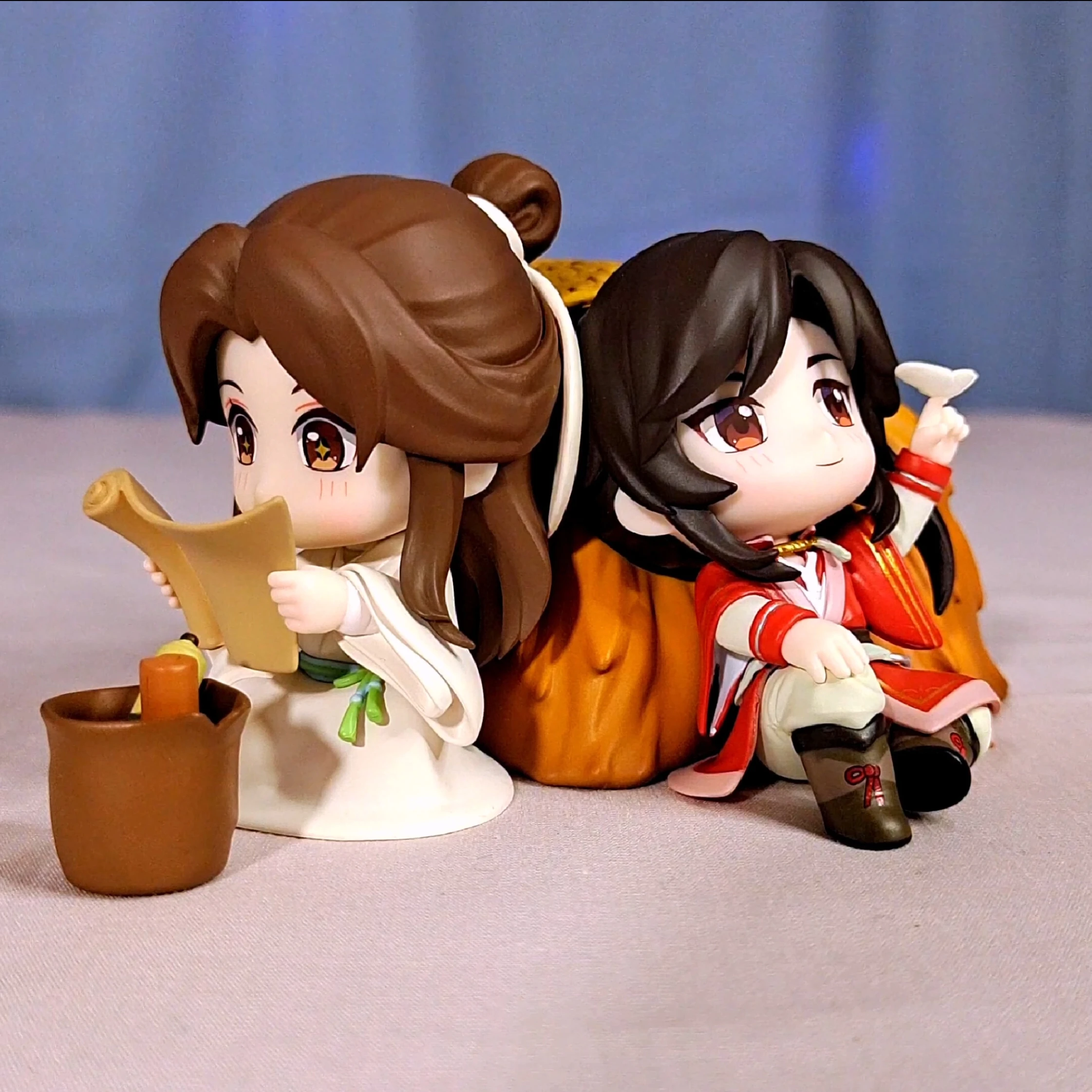 

Фигурка каретки TGCF Tian Guan Ci Fu Hua Cheng Xie Lian, официальная аниме-игрушка, выставочная статуя, милый подарок для косплея
