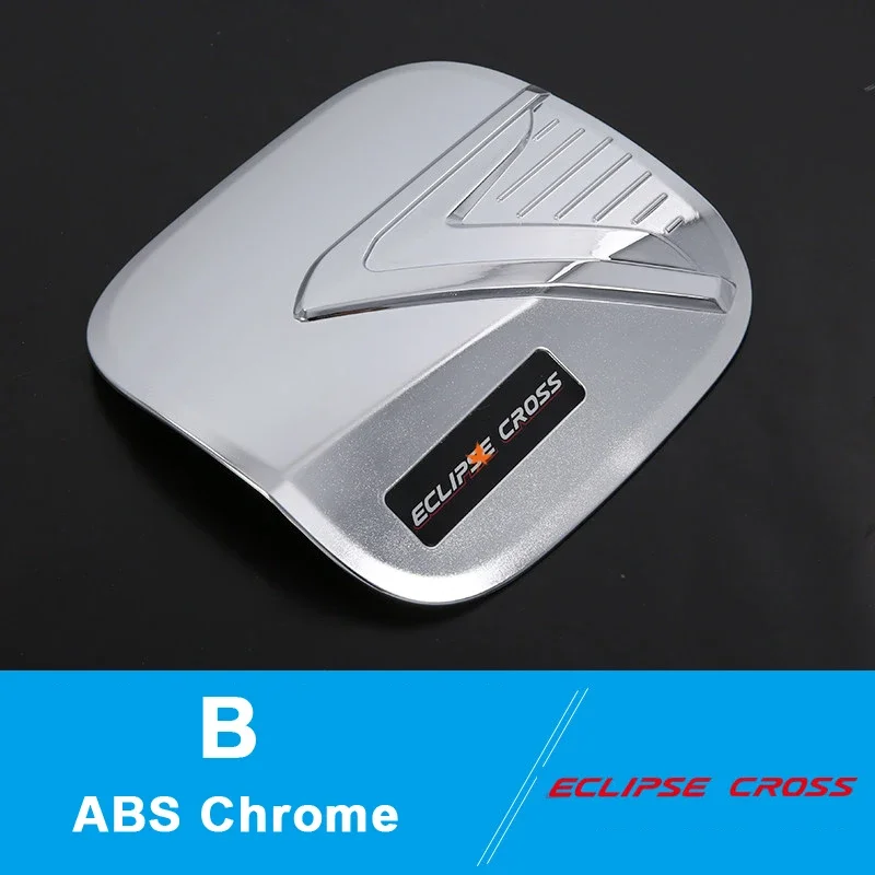 Автомобильная крышка топливного бака для Mitsubishi Eclipse Cross 2018-2022, Стайлинг автомобиля, АБС-пластик, внешнее украшение, крышка топливного бака, наклейка, крышки бака