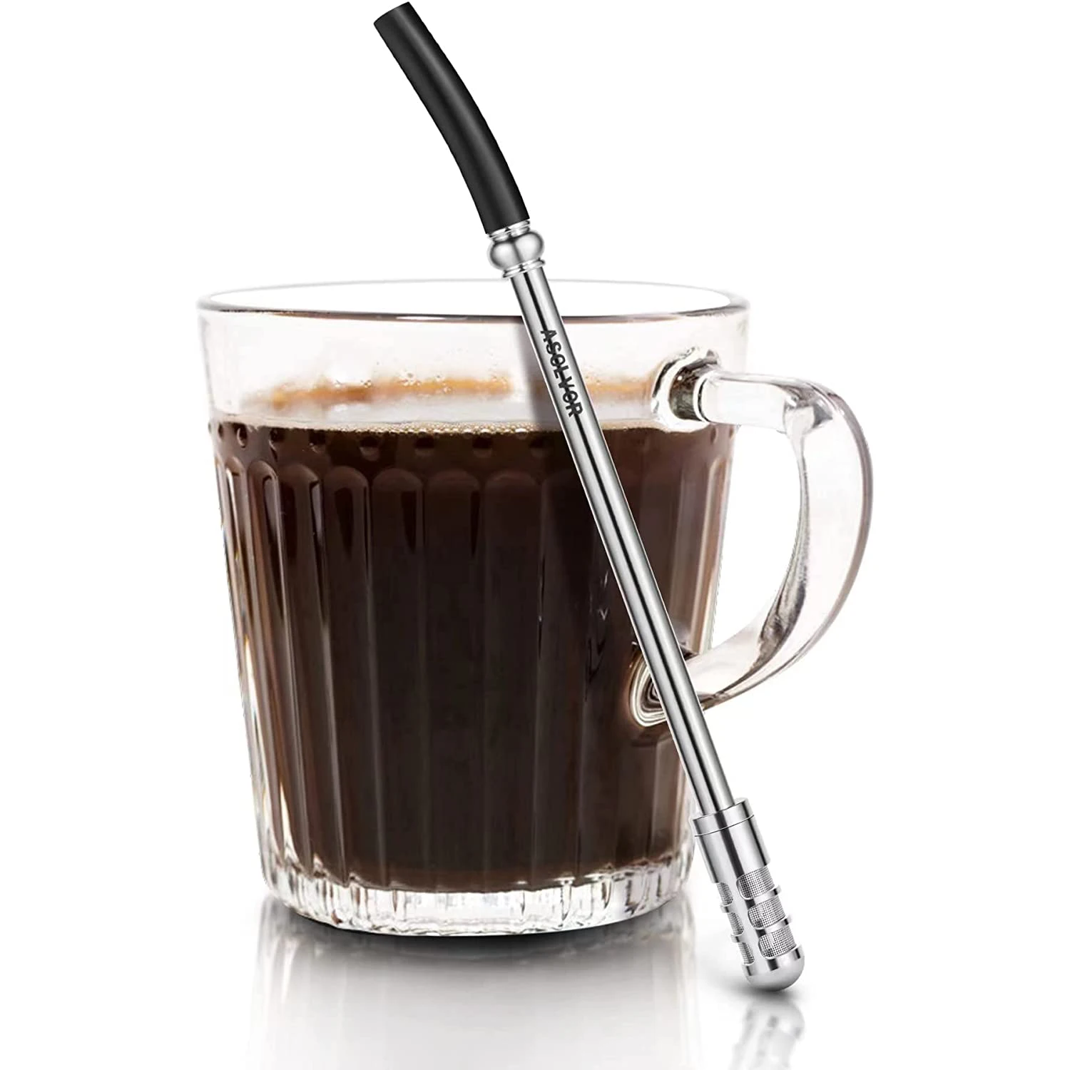 

Соломинки из нержавеющей стали с фильтром