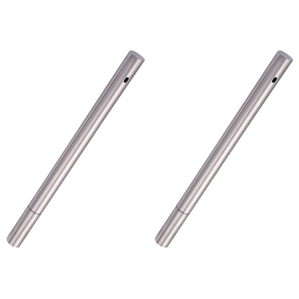 

2 pcs Stainless Steel Barbecue Skewers Holder Barbecue Fork Storage Container