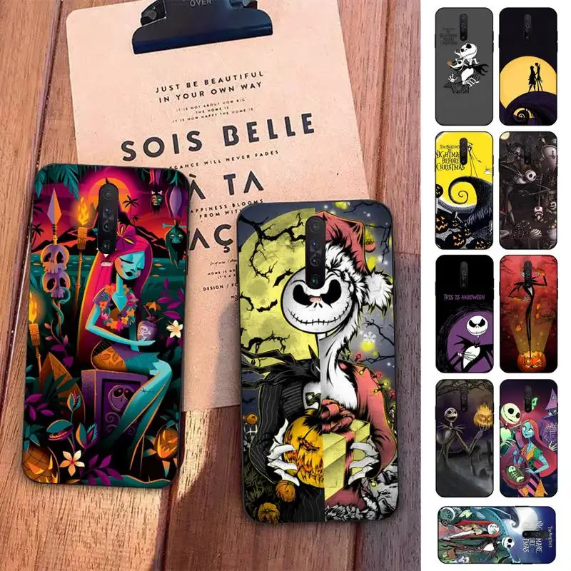 

Disney The Nightmare Before Christmas Phone Case for Redmi 5 6 7 8 9 A 5plus K20 4X S2 GO 6 K30 pro