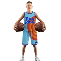 cosplay jersey dunk boys kids no 6 jersey set shorts 3d digital print blue casual vest adult play basketball exclusive