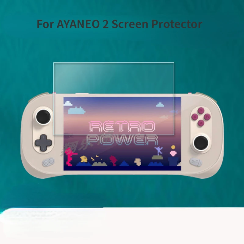 

Anti-Scratch Clear Tempered Glass Screen Protector Film For AYANEO 2 HD Full Cover Game Protective Film