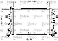 

734432 engine water radiator ASTRA H ZAFIRA B Z20LEL Z20LEL Z20LER