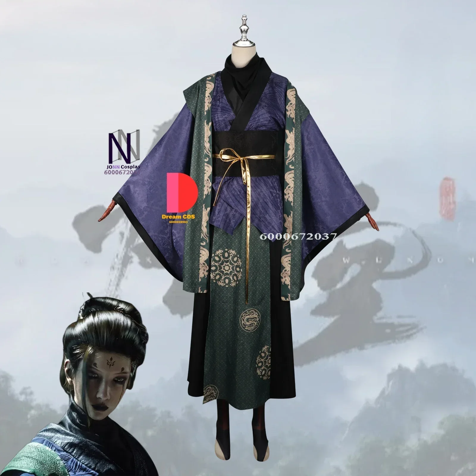 Игра Черный Миф Wukong Косплей Костюм Паук Гоблин Древний Лидер продаж Стиль Наряд