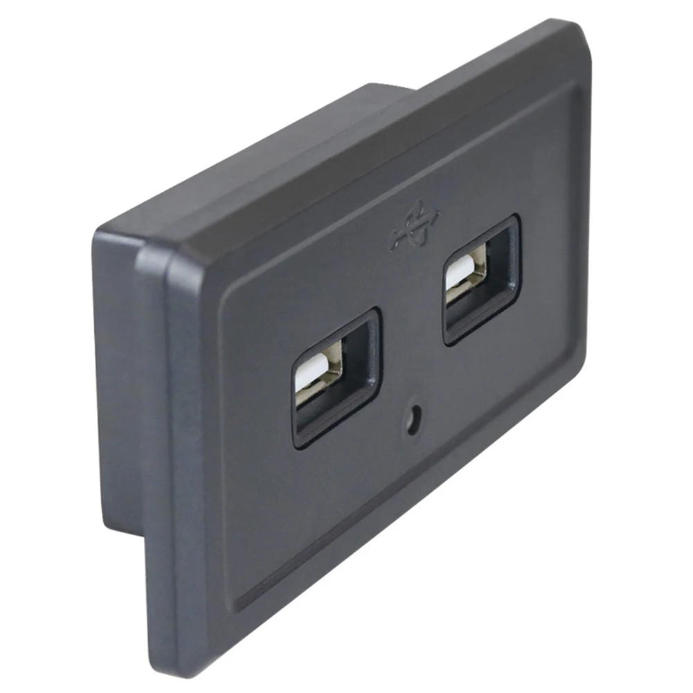 

1 шт., автомобильное зарядное устройство с двумя USB-портами