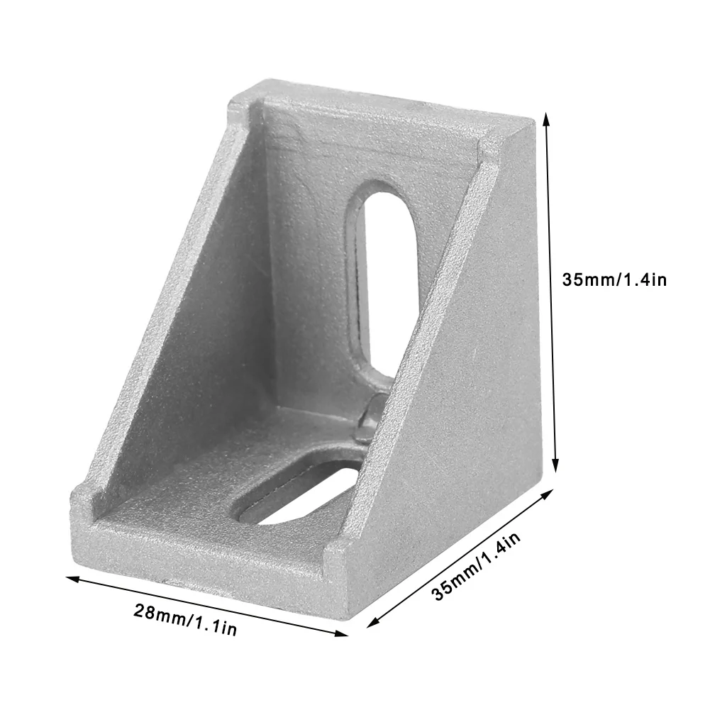 20 шт. штатив с 2 отверстиями под прямым углом тип L для алюминиевого профиля 3030