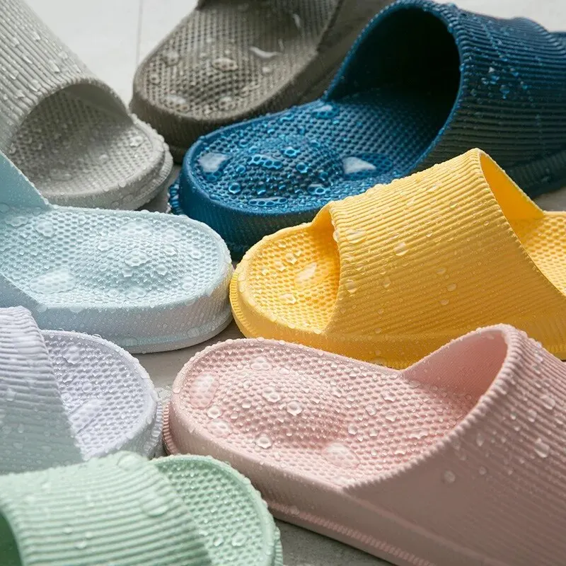 Шлепанцы унисекс на плоской подошве летние сандалии из ЭВА Нескользящие для