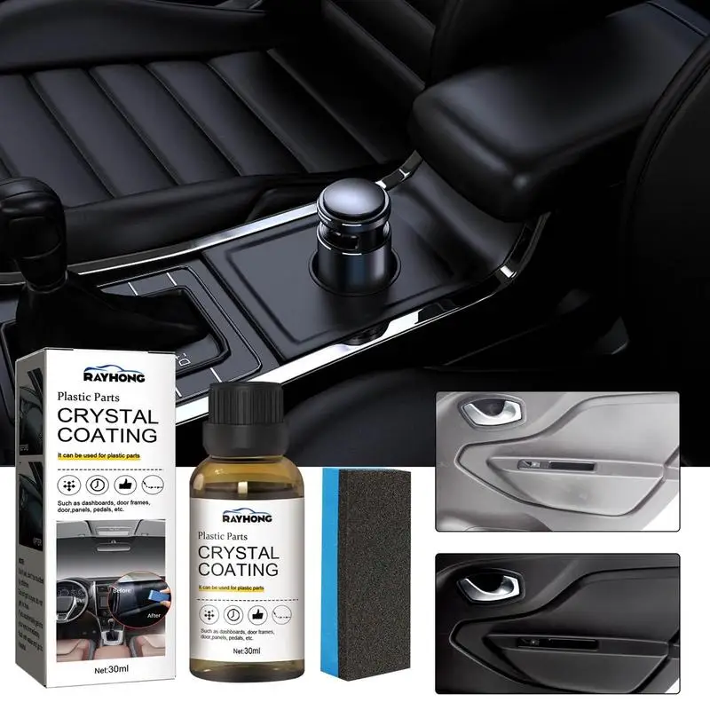 

Car Plastic Refurbished Cleaner Interior Part Clean Polish Restoration Agent Maintain Gloss Car Maintenance Accessories
