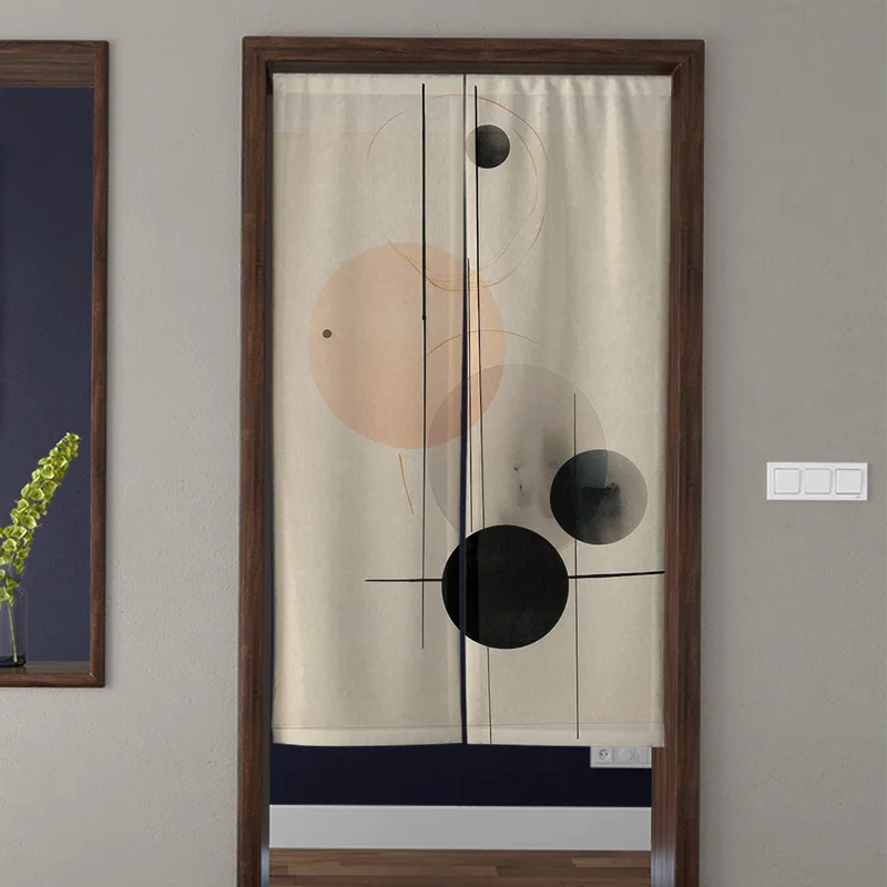 Скандинавская штора для перегородки