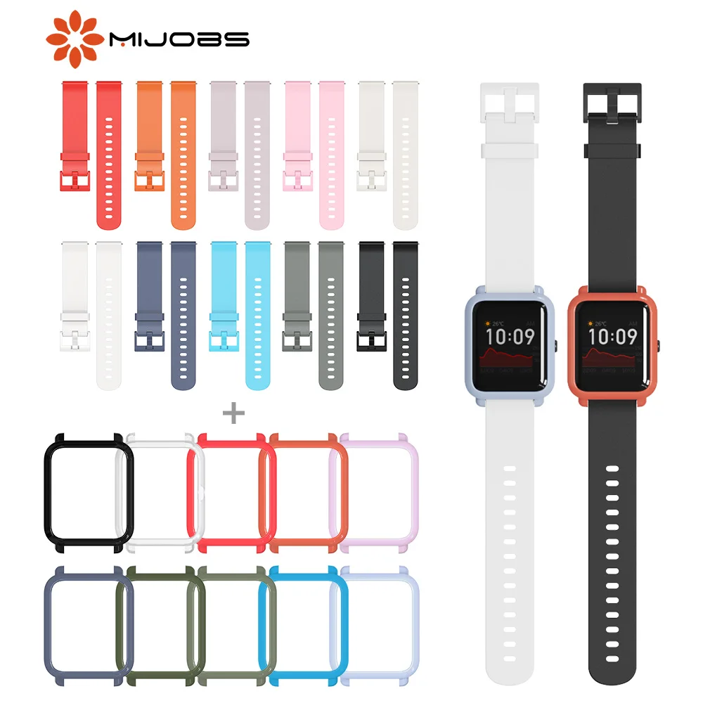 Ремешок силиконовый для смарт-часов Amazfit Bip S 20 мм | Электроника