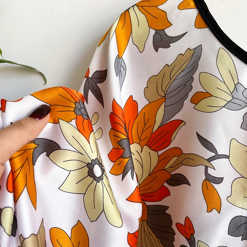 2024 Роскошный Шелковый Шарф 110x110 См. Дизайнерский Пуловер С Принтом На Голове.