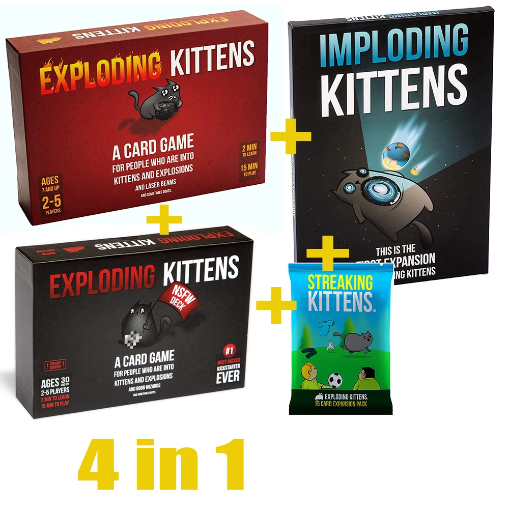 Настольные игры для взрослых NSFW Edition Kitten Original семейвечерние партия стратегия